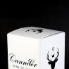 Buy cheap 250g Wine Bottle Gift Box Collapsible Artpaper Single Champagne Whisky Alcohol Packaging Box from wholesalers