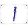 Buy cheap Borosilicate Glass Smoking Bong Burning Blue Tube 5.7 Inches from wholesalers