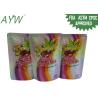 Buy cheap Eco Friendly Stand Up Foil Pouches Cold Resistant , Commercial Zip Up Plastic Bags For Juice Packaging from wholesalers
