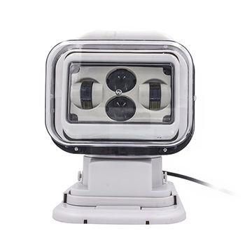 60W 7 inch With remote control & a car cigarette lighter Search Light with 30 degree spot beam for Off road