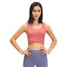 Buy cheap Naked Feeling Yoga Sports Bras Wrapped Cross Hem V Back from wholesalers