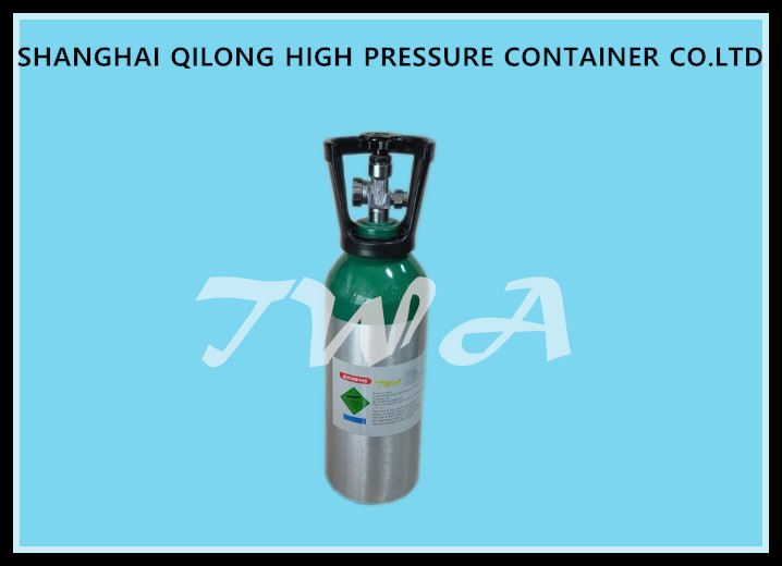 High Pressure DOT 4.64L Aluminum Gas Cylinder Safety Gas Cylinder for Use CO2 Beverage