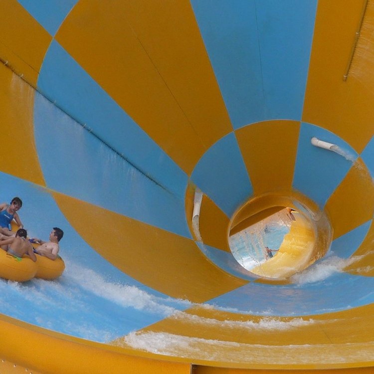 Super Trumpet Water Slide for Aqua Park