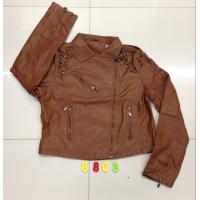 Buy cheap 8803 Ladies fashion pu jacket stock (coats,blouzes,tops) product