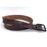 Buy cheap 100% Cow 140cm Mens Casual Leather Belt With Black Buckle from wholesalers