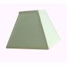 Buy cheap Faux Silk Square Bell Shaped Lamp Shades 3 Way Gimbal Easy Fit from wholesalers