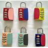 Buy cheap Zinc Alloy TSA travel lock& Fashion Design blue Tsa Luggage Lock& 64.7g Tsa Bag Number Lock from wholesalers
