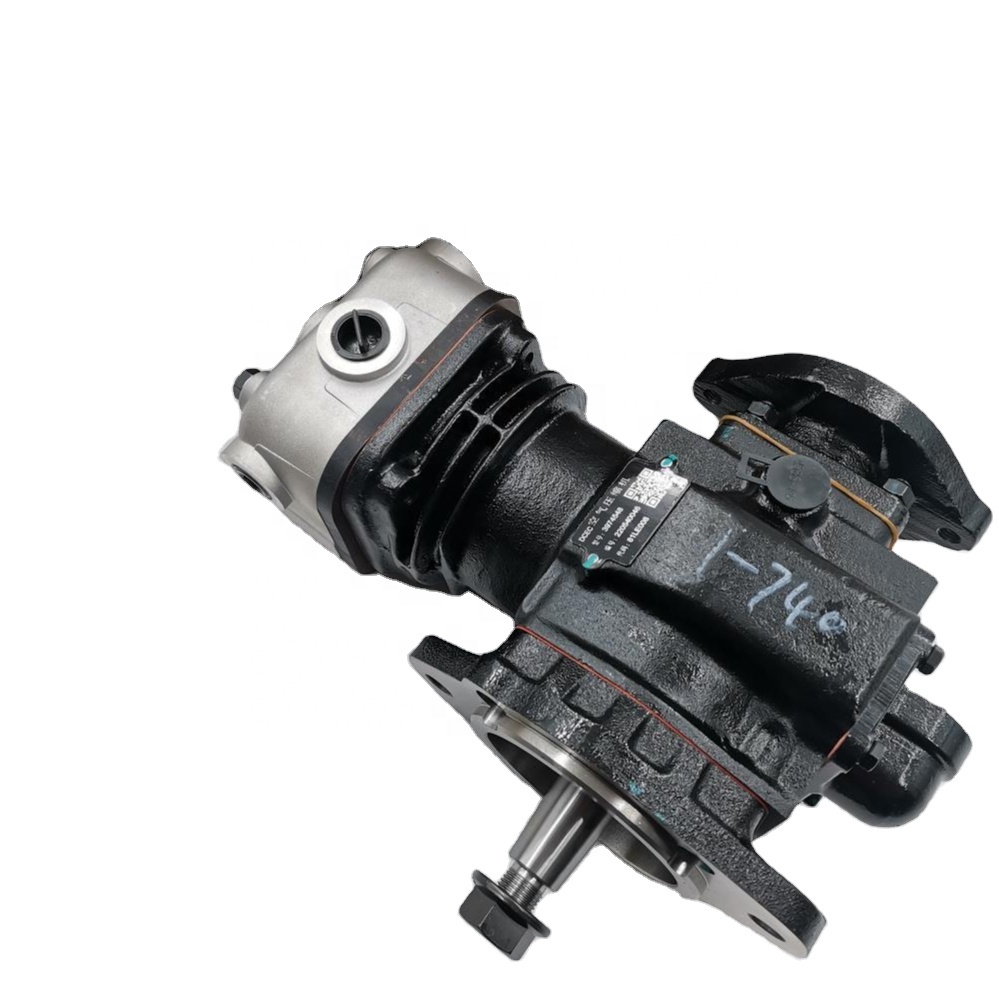 ISO9001 Certified 3974548 3509DR10 Original Dongfeng Cumminss 6BT Engine Single Cylinder Air Compressor for Replace/Repair