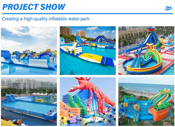Customization PVC Tarpaulin Water Park Accessories
