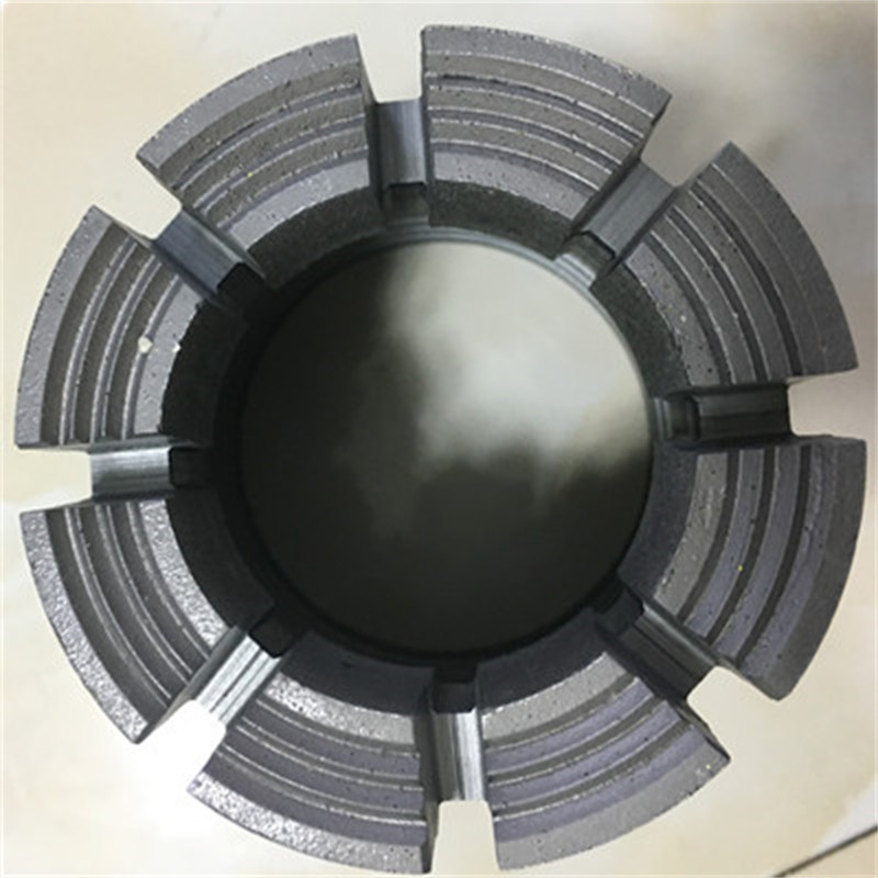 Wire Line Impregnated Diamond Core Bits AQ BQ NQ HQ PQ For Geological Mineral Exploration