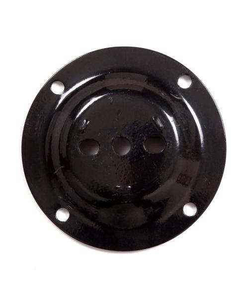 Buy cheap Customized Black Cast Iron Table Base Round Shaped Dining Table Pedestal Base from wholesalers