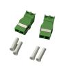 Buy cheap 4g Network Compatible FTTH Single-Mode DX LCAPC Fiber Optic Adapter without Flange from wholesalers