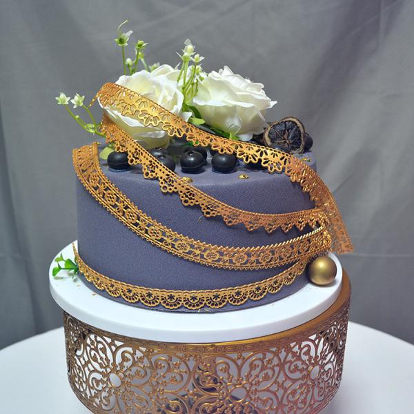 Buy cheap OEM / ODM Silicone Cute Cake Lace Mat , Silicone Lace Mats For Cake from wholesalers