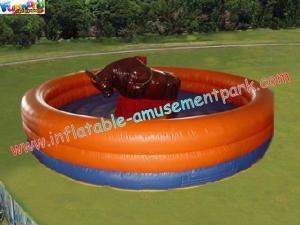 Wholesale 6M diameter Inflatable rideo bull with durable Commercial grade PVC tarpaulin for rent from china suppliers