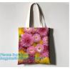 Buy cheap 100% organic cotton handle shopping bag,06-12 OZ canvas fashion tote custom long handle print logo cotton bag bagease from wholesalers