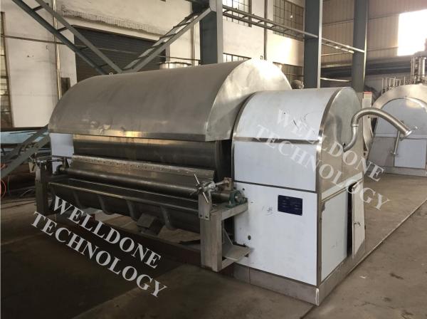 Buy cheap Thermal Oil heating Cooling Drum Flaker Low Temperature Drying from wholesalers