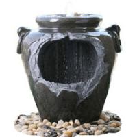 Buy cheap Chinese Style Jar Asian Garden Fountains , Outdoor Cascading Water Fountains 18" product
