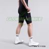 Buy cheap Mens Black Cycling Pants with Elastic Waistband and Trouser Pad for Mountain Biking from wholesalers