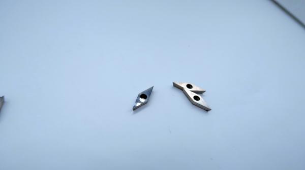 Buy cheap 6.35mm PCD Grinding Tools Tungsten Steel Carbide Blade Surface Treatment from wholesalers