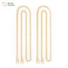 Buy cheap Shoulder Crossbody Gold Chain Bag Strap With Lobster Clasps Diy Handbag Purse from wholesalers