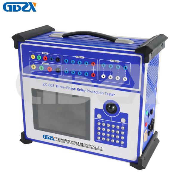 Buy cheap ZX-803 CE Certified Factory Direct Sale ZX-803 Portable Microcomputer Relay Protection Tester from wholesalers