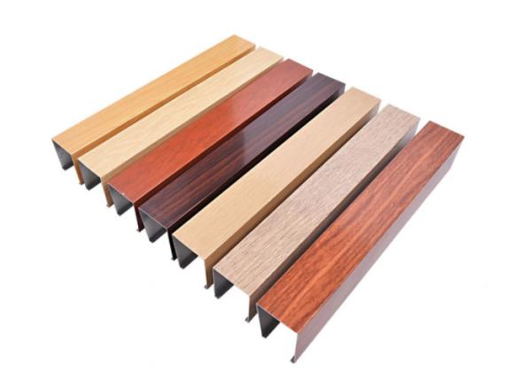 Buy cheap Wood Transfer Construction Aluminum Profile Powder Spray For Windows from wholesalers