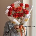 Rose Catalog Art Paper Flower Packaging Paper