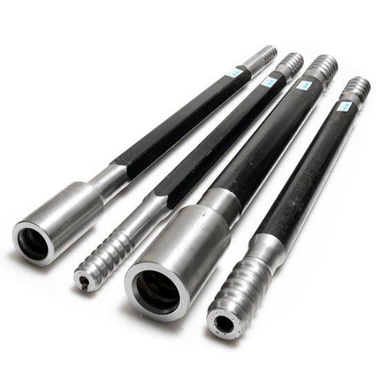 Tube Drilling St58 St68 Threaded Drill Rod 1525 6110mm For Rock Mining Drill