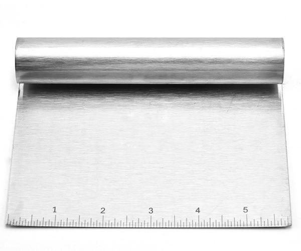 Buy cheap Bakeware Tools your product Stainless steel 5" Pizza Dough Scraper from wholesalers