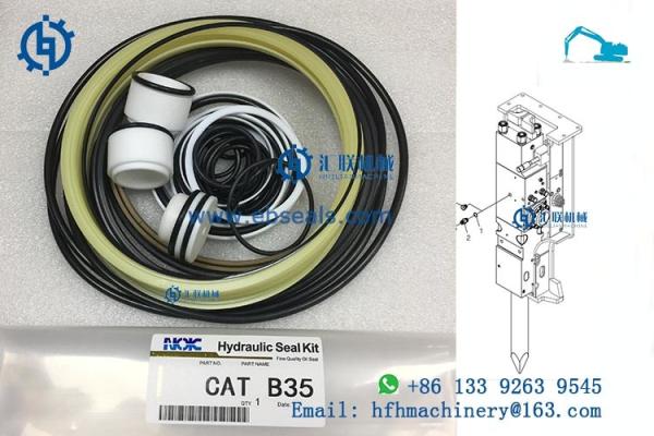 Buy cheap Anti Aging CATEEEEEE B35 Hydraulic Cylinder Rebuild Kits Oil Sealing Sets OEM / ODM Available from wholesalers