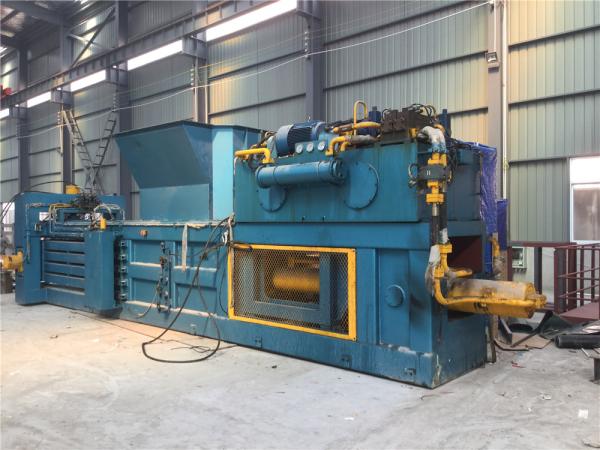 Buy cheap 45 Kw Low Noise Hydraulic Scrap Baling Press / Paper Baling Press Machine Rated Speed 980 Rpm from wholesalers