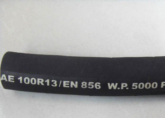 Buy cheap SAE 100R13 ID 3 / 4" ~ 2" 4 Wire Weatherhead Hydraulic Hose Assemblies from wholesalers