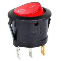 Buy cheap Car Dash Boat Rocker Switch 3 Pin T85 Round Illuminated With Red Green Blue Led Light product