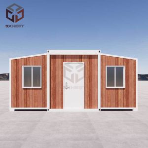 Buy cheap Relocatable Portable 40ft Expandable Container Home Double Glazed Window from wholesalers