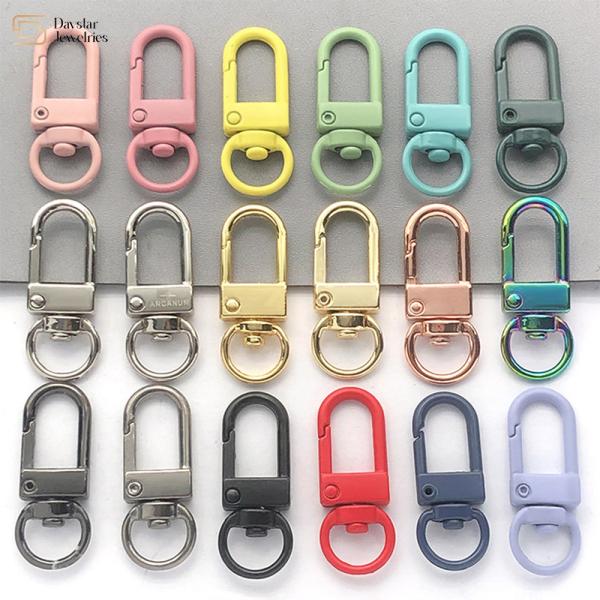 Buy cheap Bag Parts Swivel Snap Hook Zinc Alloy Buckles For Key Rings DIy Jewelry Making from wholesalers
