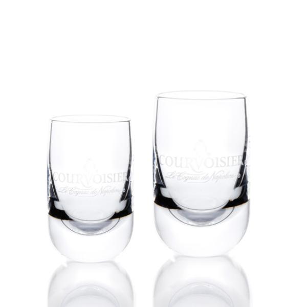 Buy cheap Custom logo round lead free crystal transparent 50ML Shot Glass from wholesalers