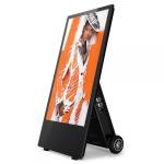 43 Inch Outdoor Digital Poster Screen Signages 1500nit IP56 Battery Powered A