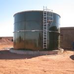 50 Sqm To 10000 Sqm Enamel Coated Steel Tank As Fermenter Anti Corrosion