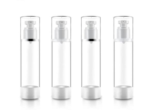 Buy cheap 15ml 30ml Transparent Plastic Bottle , Serum Pump Bottle Highly Clean from wholesalers