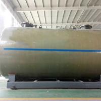 Buy cheap 30m3 40m3 Fuel Oil Storage Tank Double Layer Underground Glass FRP Plastic product