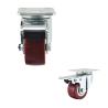 Buy cheap 65kg Capacity Plate Total Lock Pu Light Duty Casters from wholesalers