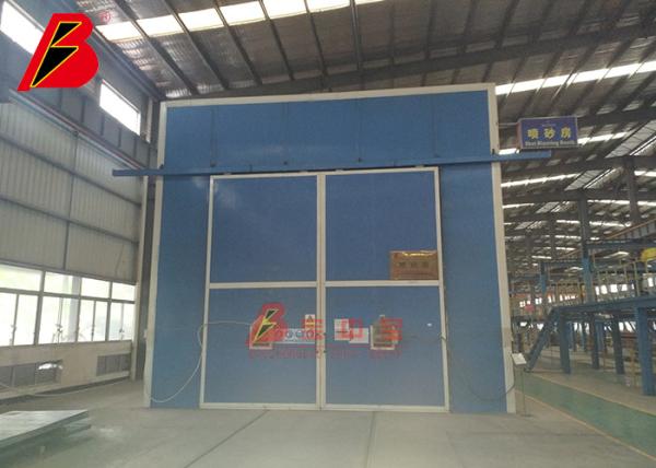 Buy cheap 6bar Shot Sand Blasting Chamber Room from wholesalers