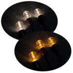 24ft LED Outdoor Weatherproof led string lights Vintage Edison Remote Control