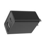 USB A USB C Fixed Plug FCC 5V3.4A American Charger Adapter
