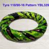 Buy cheap Rubber Motorcycle Tyre and Tube 110/90-16 Affordable Best Compatibility Spare Parts from wholesalers