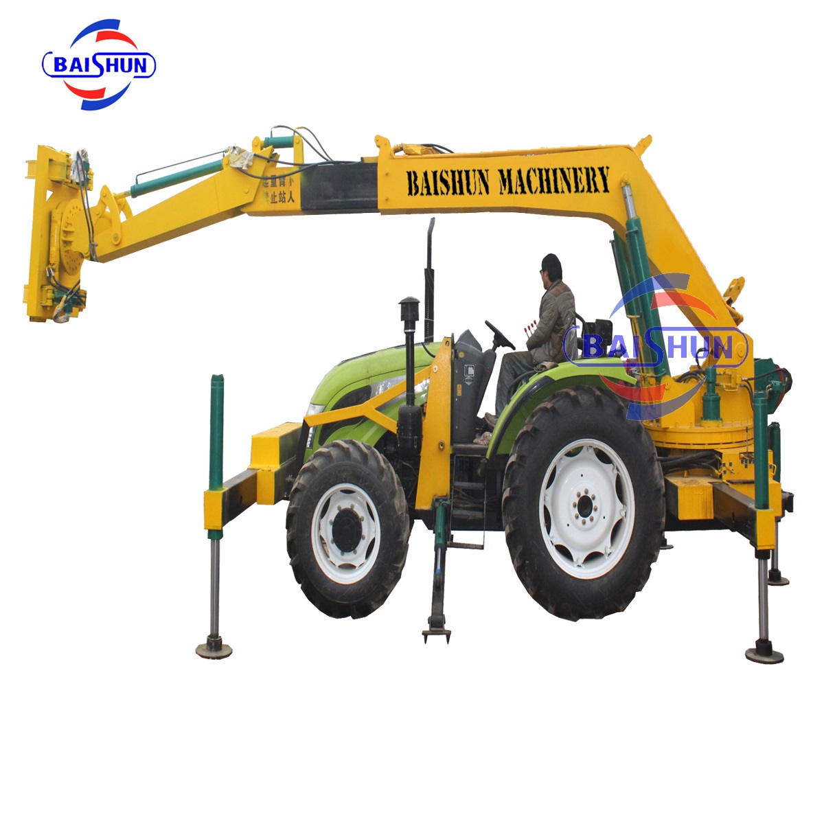 Telegraphic Power Pole Erection and Digging Machine for Sale