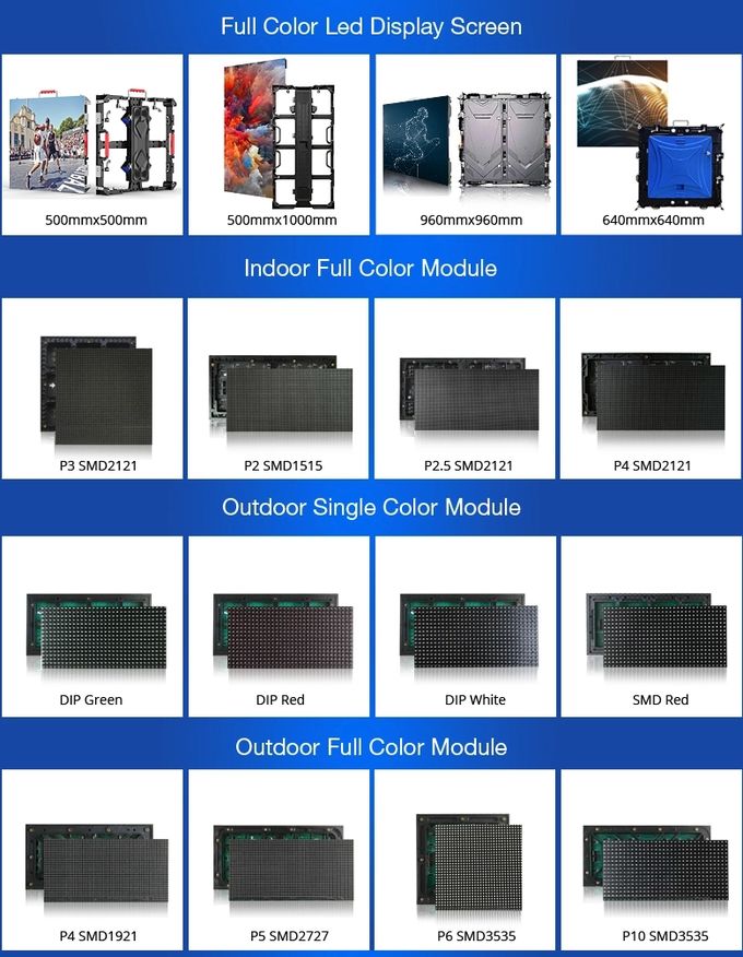 Super Bright Outdoor Full Color LED Display P10 Module Video Jumbo Advertising Screen