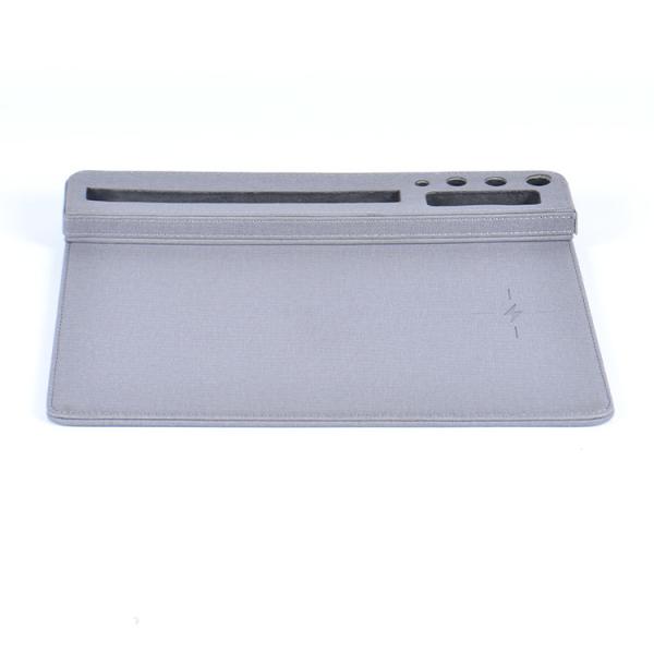 Buy cheap Multifunctional Magnetic Wireless Charging Leather Mouse Pad Custom Printed Gifts from wholesalers