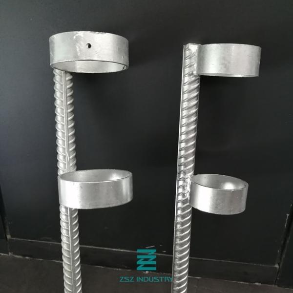 Buy cheap 800mm Height Galvanised Fence Fittings Wood Column Ground Pile Screw ISO9001 from wholesalers