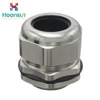 Buy cheap Strengthened Type Nickel Plated Brass Cable Gland , Waterproof Cable Gland product